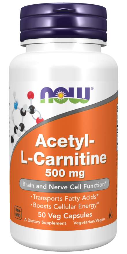 Acetyl-L-Carnitine 500 mg Veg Capsules