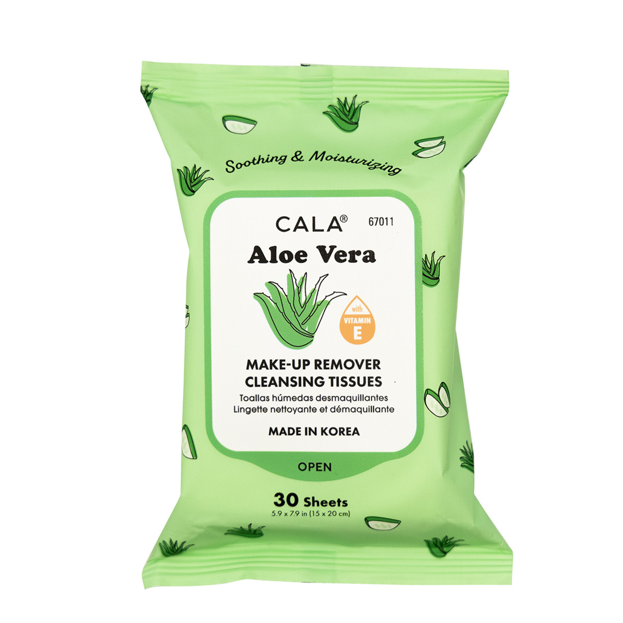Aloe Vera Make-Up Remover Cleansing Tissues