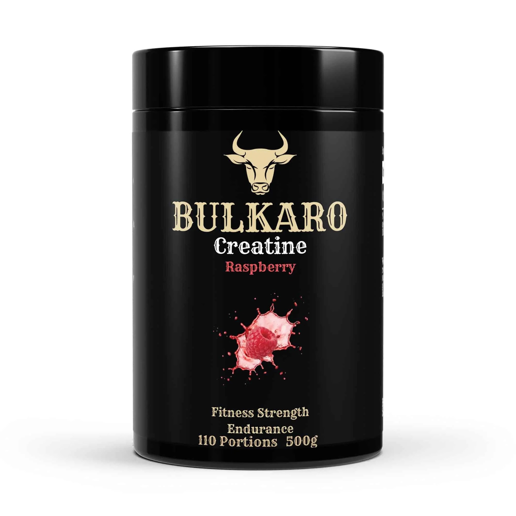Bulkaro Creatine Monohydrate Raspberry – 500g