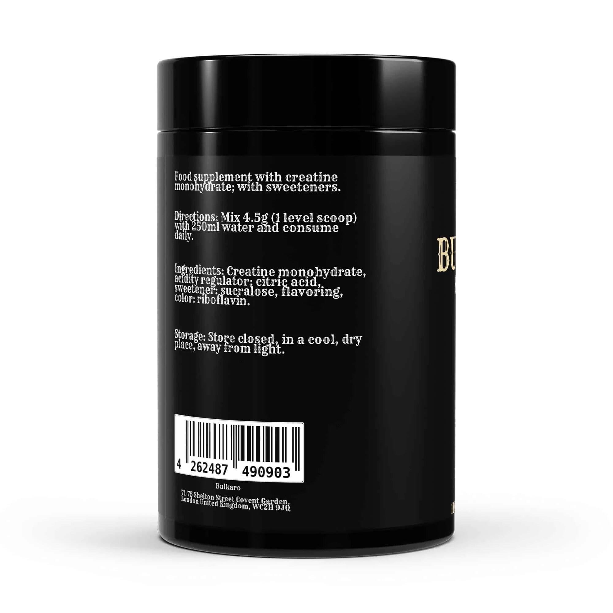 Bulkaro Creatine Monohydrate Raspberry – 500g