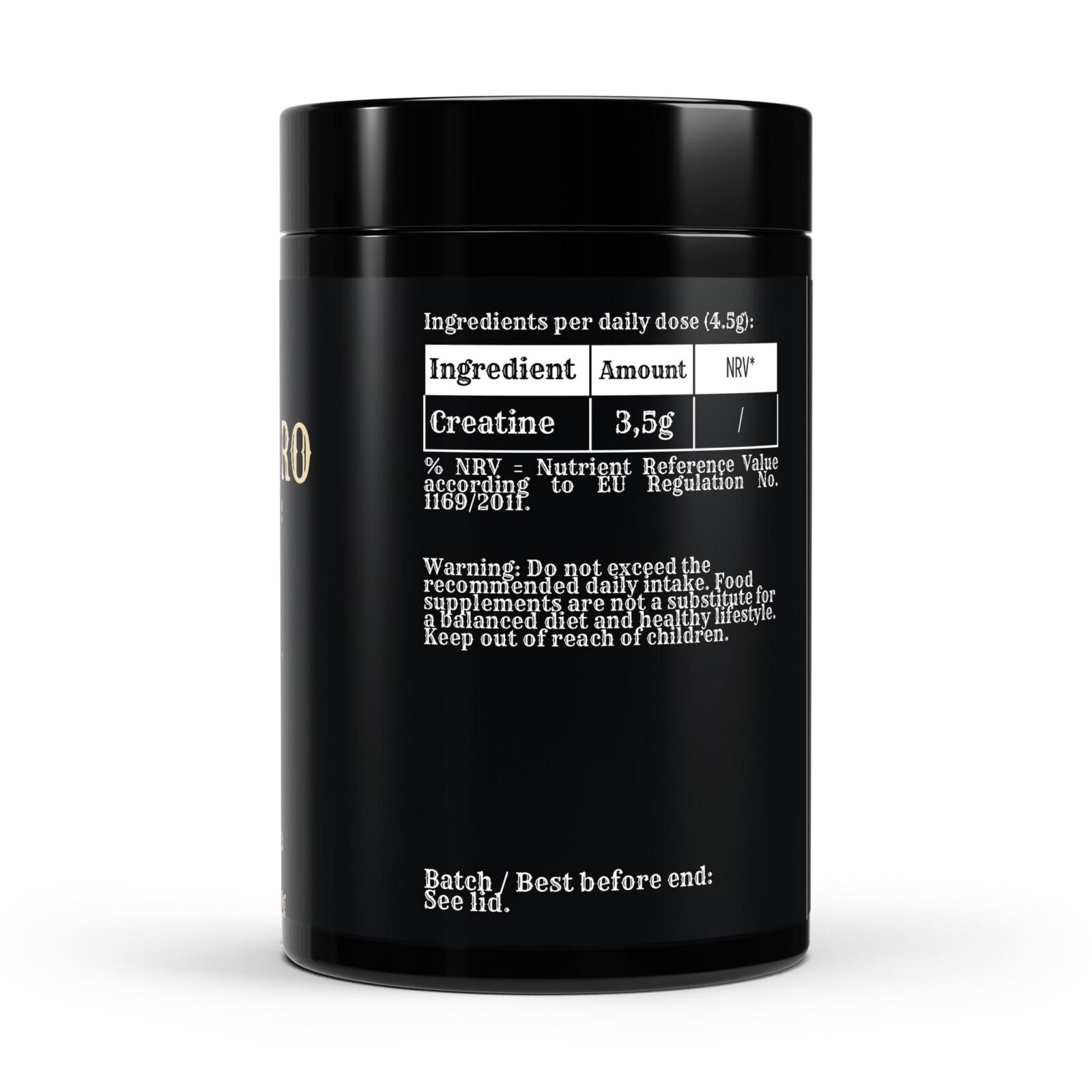 Bulkaro Creatine Raspberry – 500g