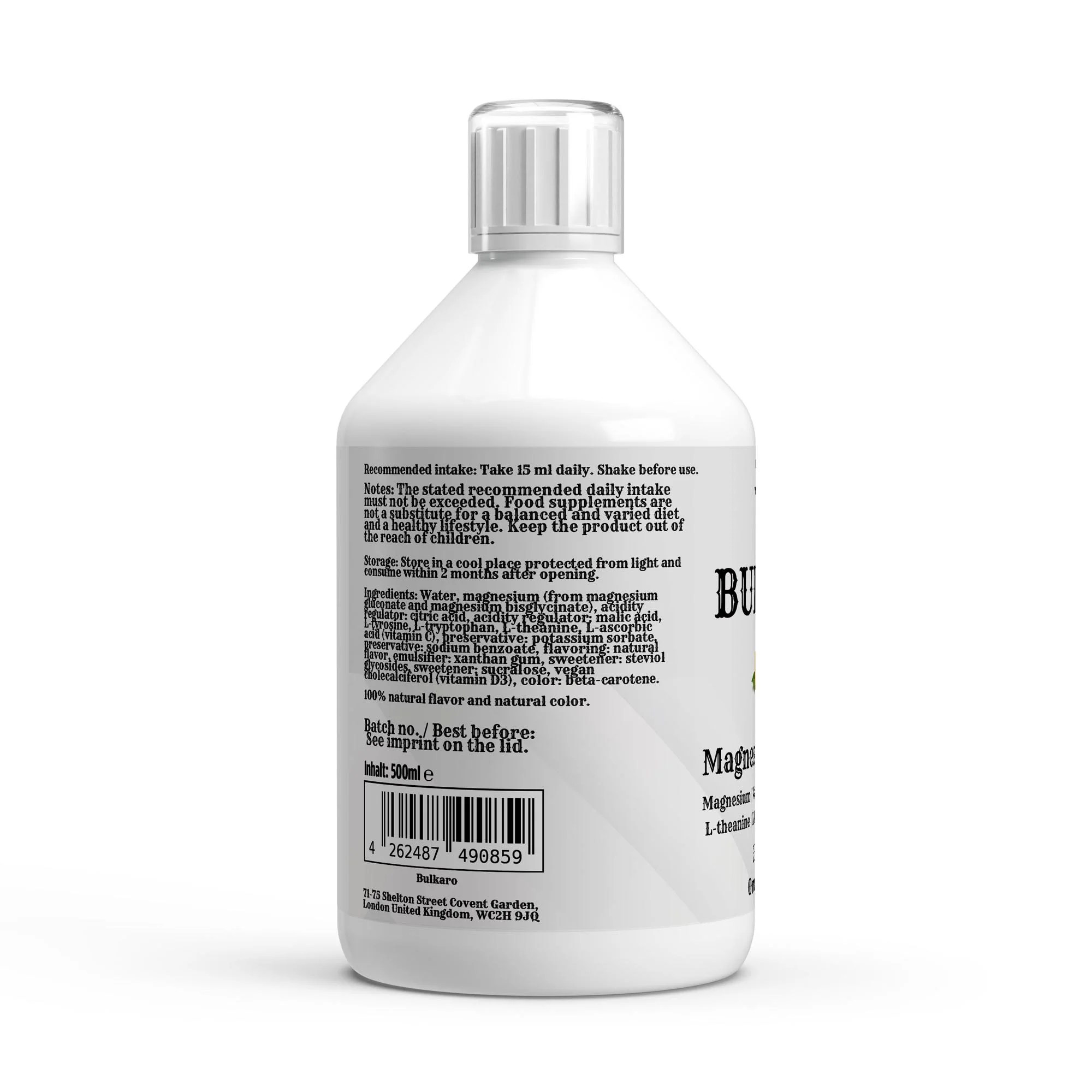 Bulkaro Magnesium Complex Shots Plus+