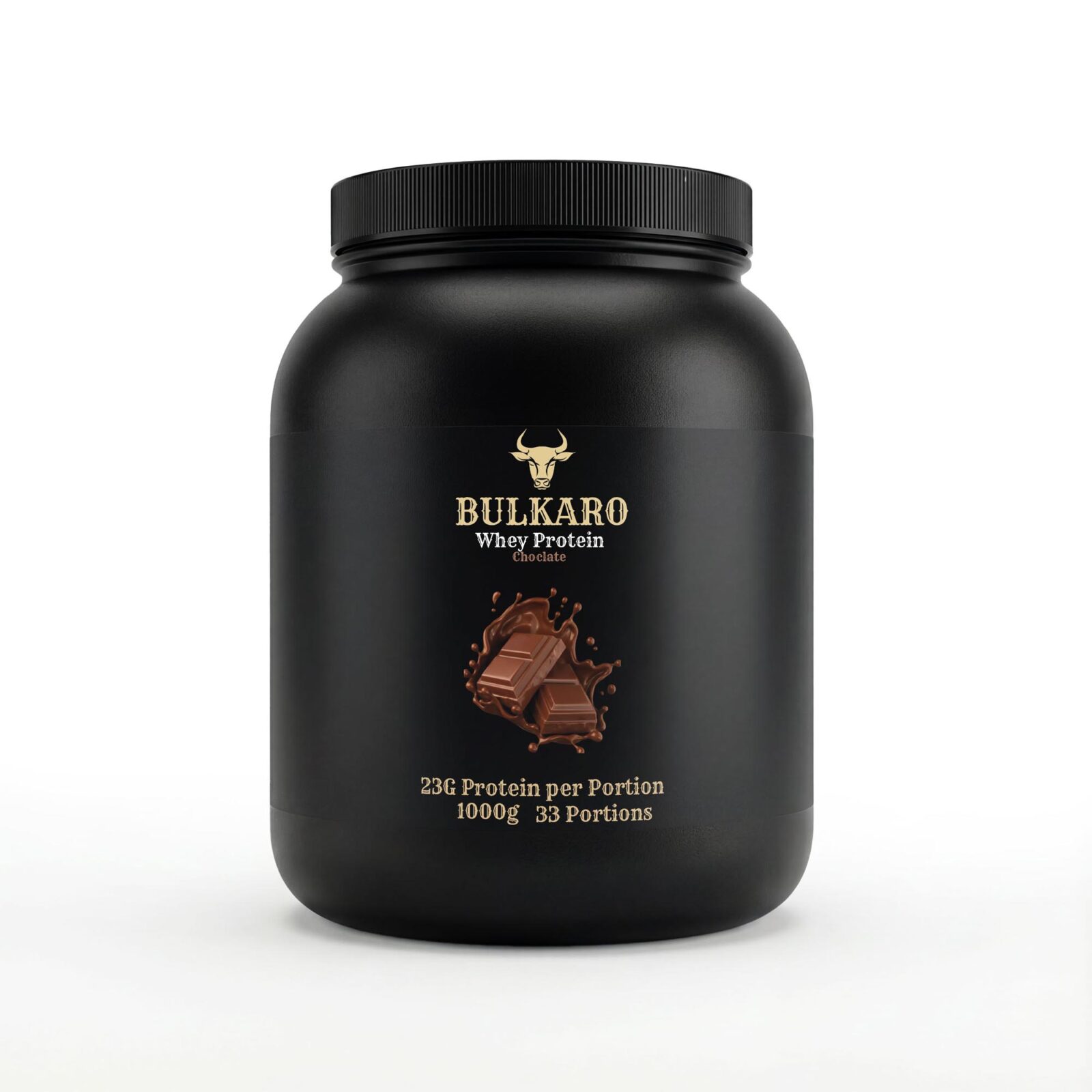 Bulkaro Premium Whey Protein Chocolate – 1,000g