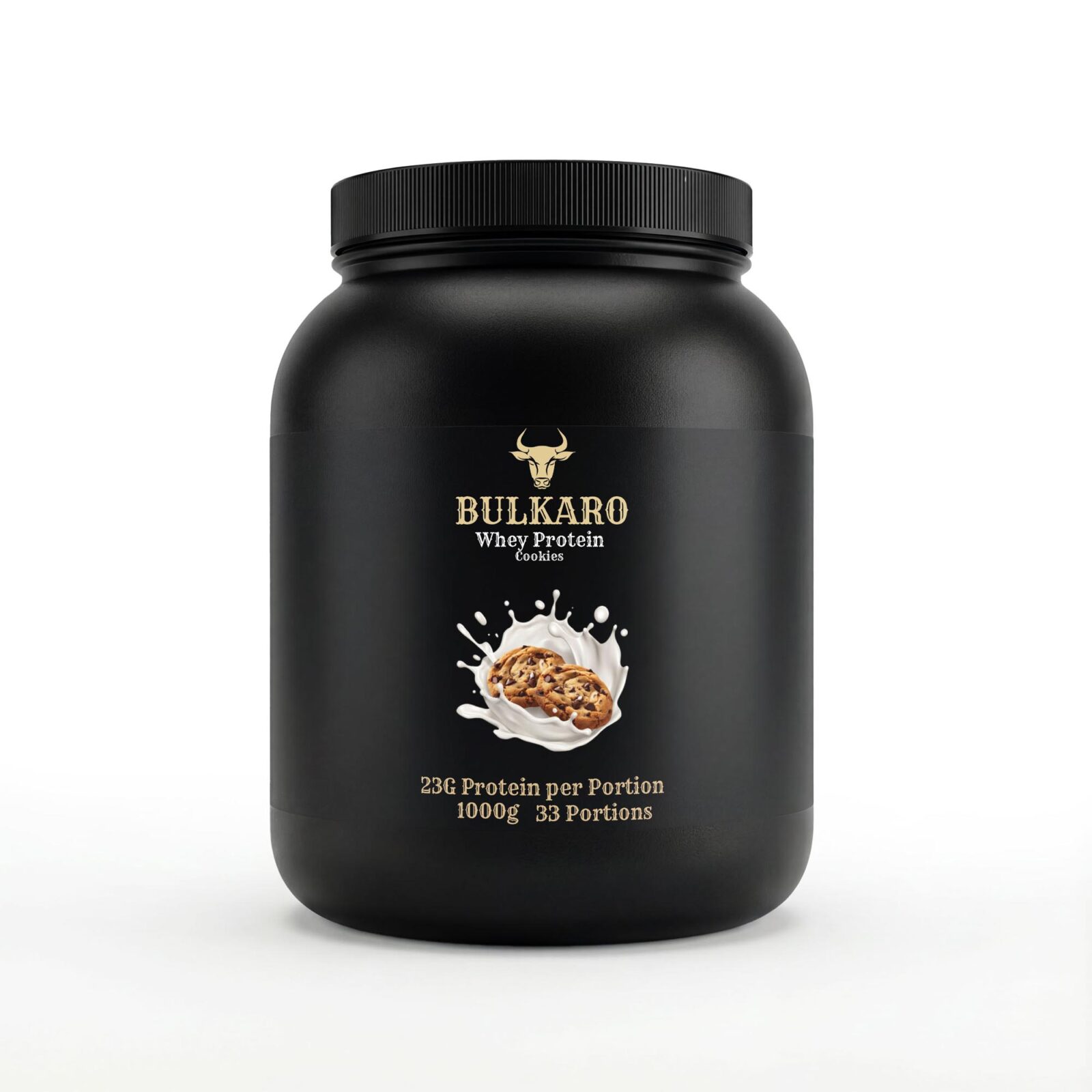 Bulkaro Premium Whey Protein Cookies – 1,000g