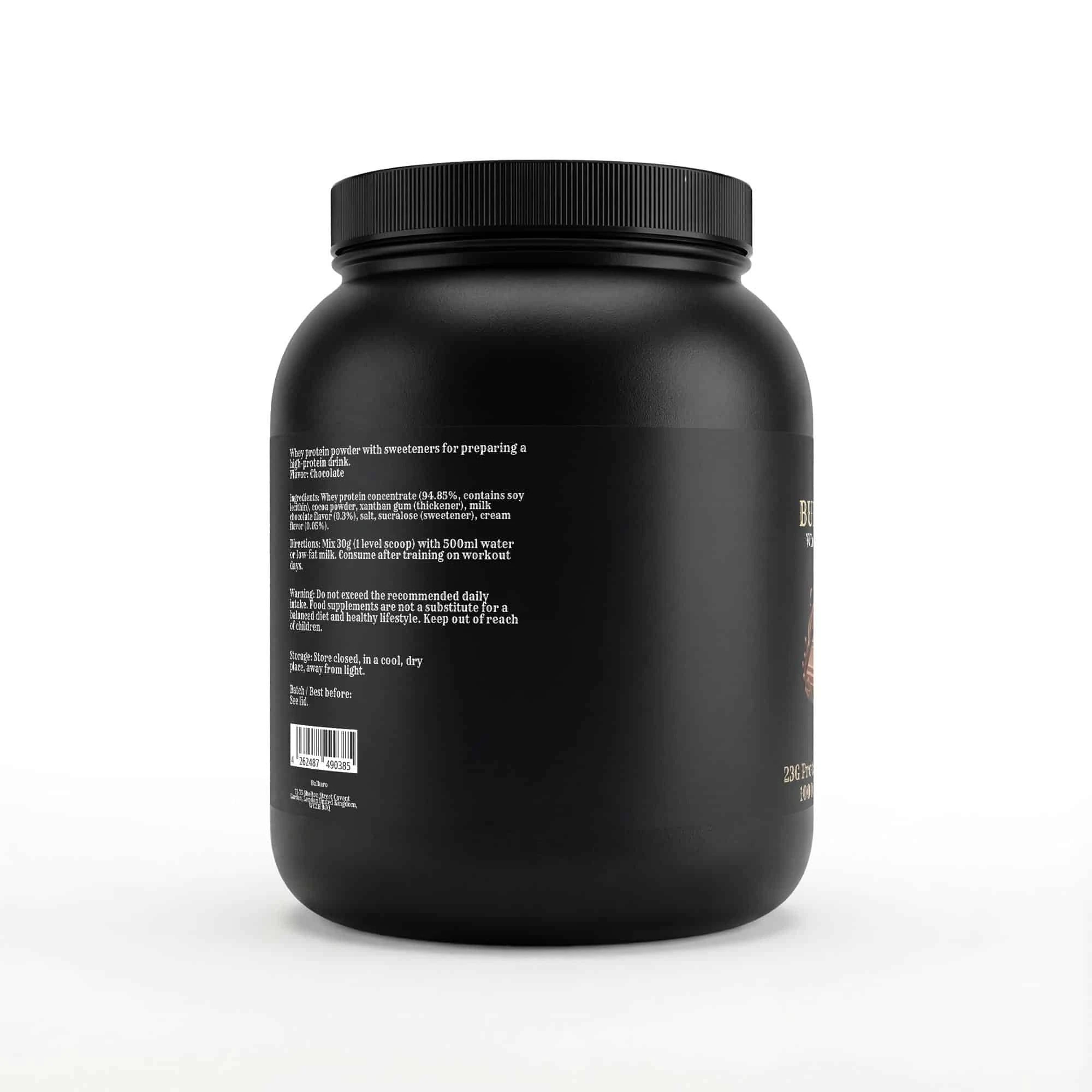 Bulkaro Whey Protein Chocolate – 1,000g