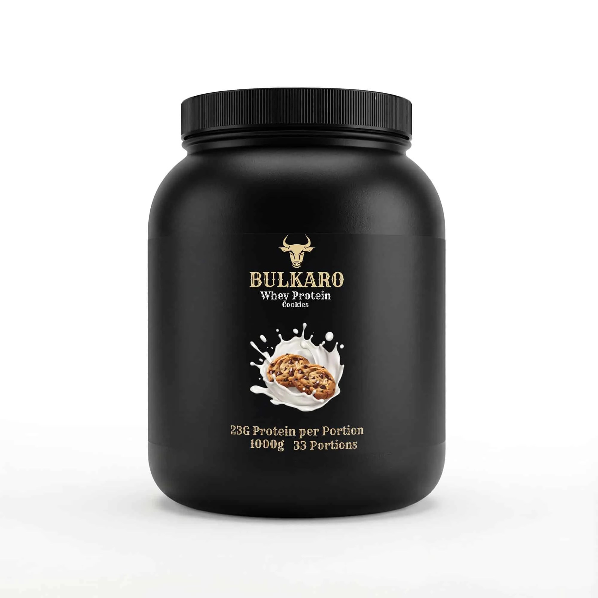Bulkaro Whey Protein Cookies – 1,000g