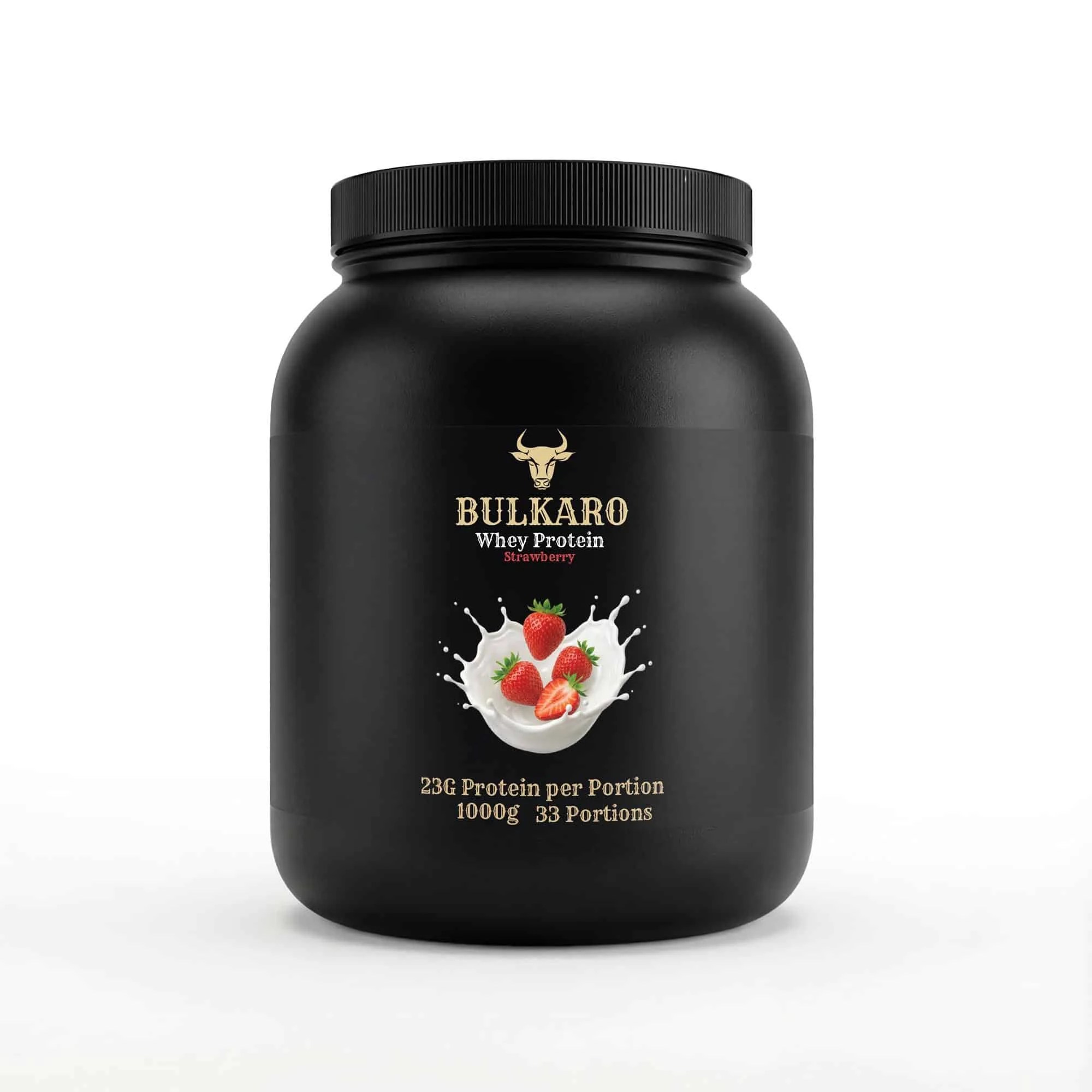 Bulkaro Whey Protein Strawberry – 1,000g