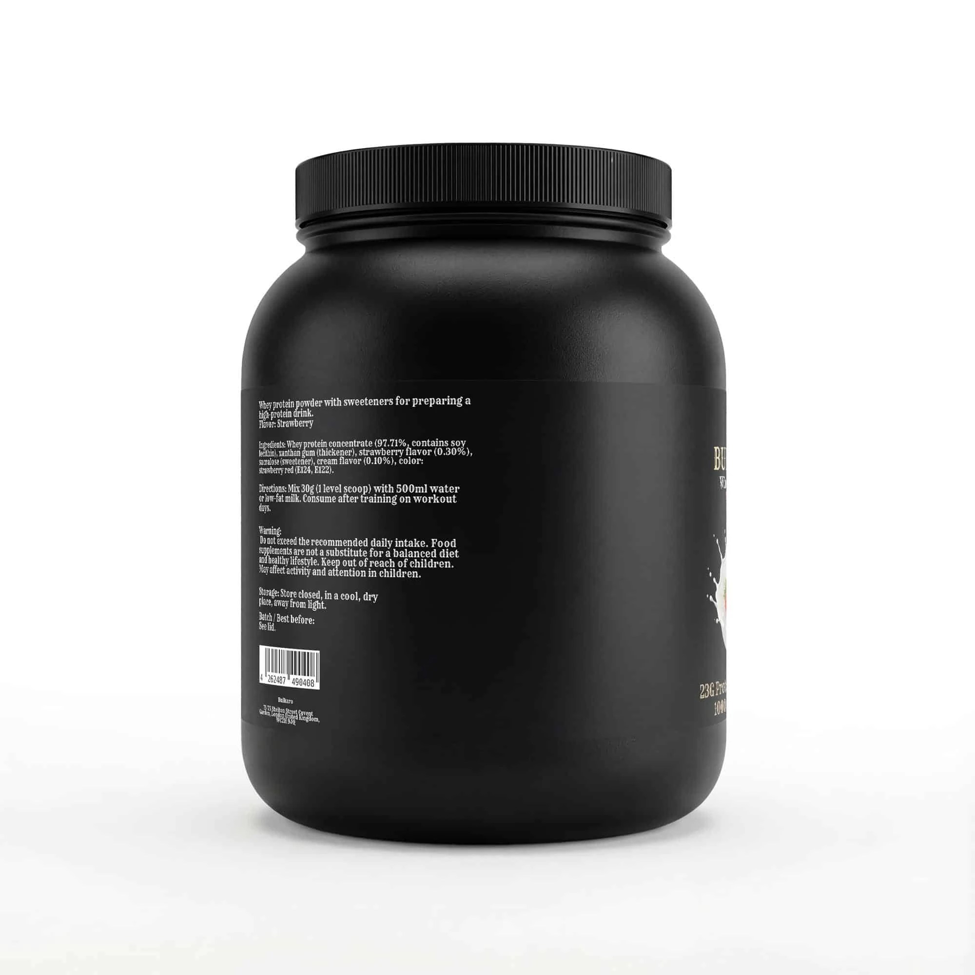 Bulkaro Whey Protein Strawberry – 1,000g