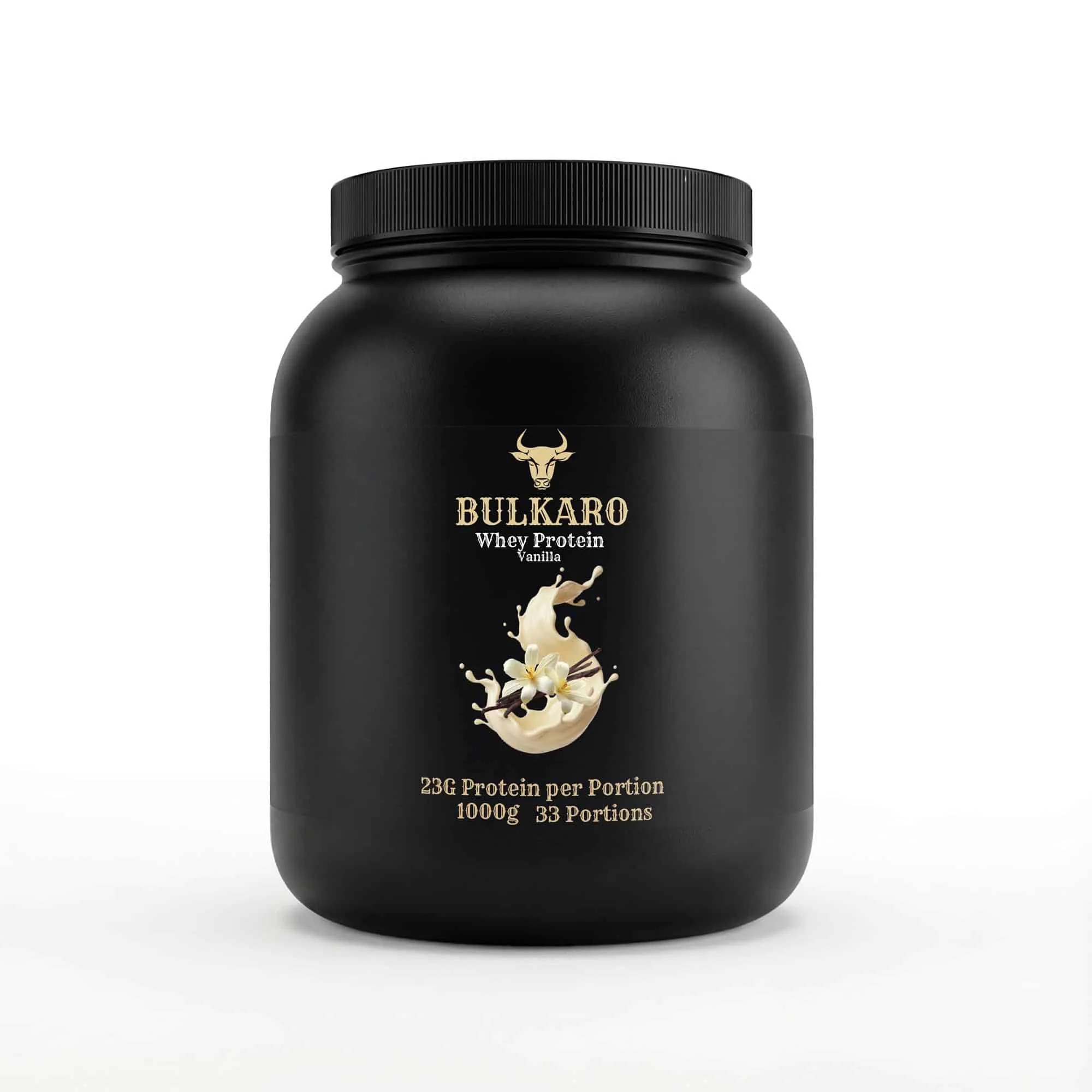 Bulkaro Whey Protein Vanilla – 1,000g