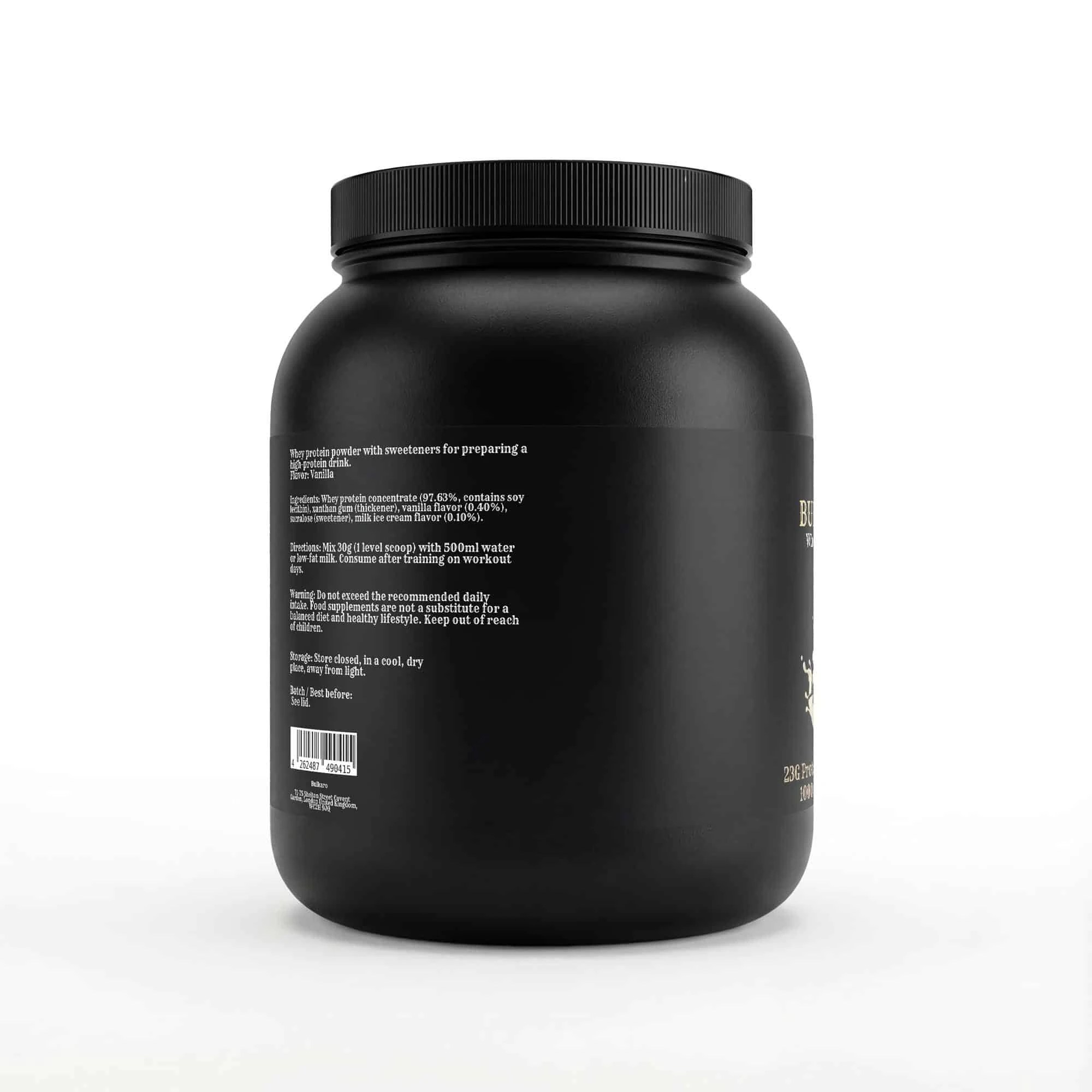 Bulkaro Whey Protein Vanilla – 1,000g