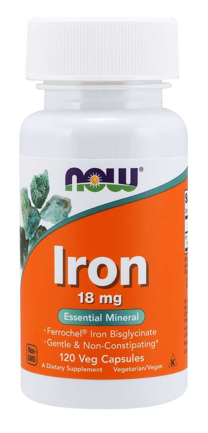 Iron 18 mg Veg Capsules