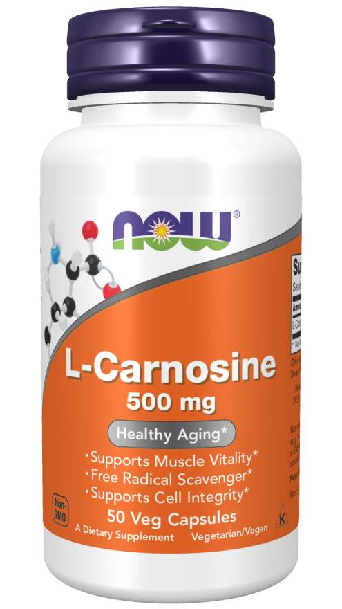 L-Carnosine 500 mg Veg Capsules
