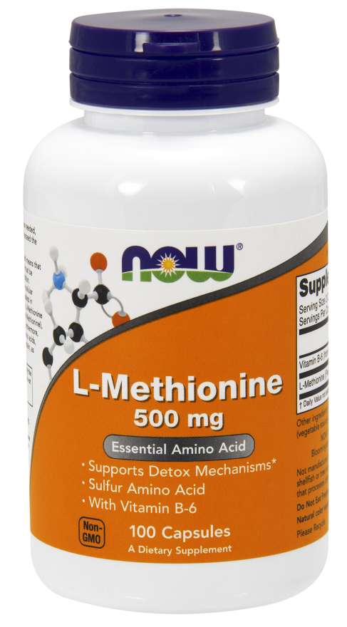 L-Methionine 500 mg Veg Capsules