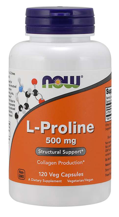 L-Proline 500 mg Veg Capsules
