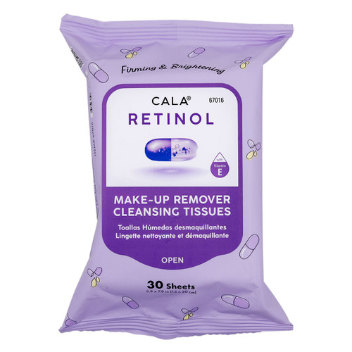 Retinol Make-Up Remover Cleansing Tissues