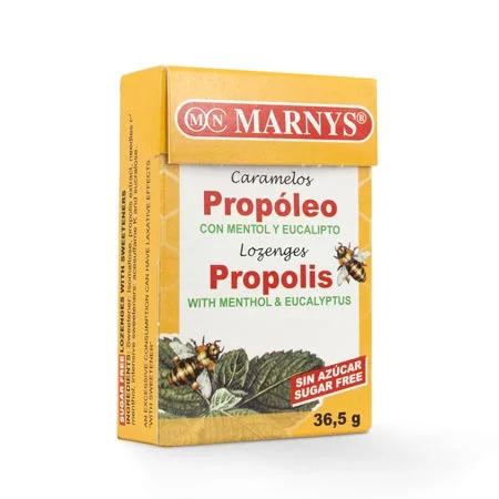 Sugar-Free Propolis Lozenges with Menthol and Eucalyptus