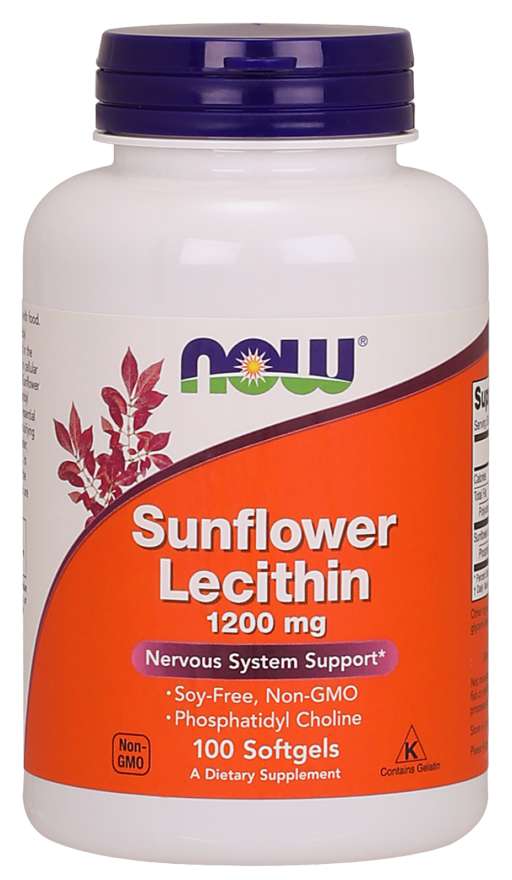 Sunflower Lecithin 1200mg Softgels