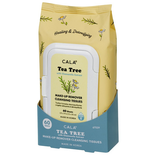 Tea Tree Make-Up Remover Cleansing Tissues