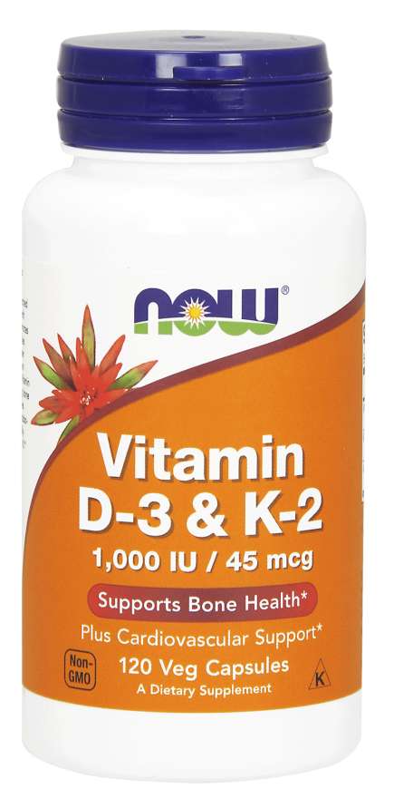 Vitamin D-3 & K-2 Capsules