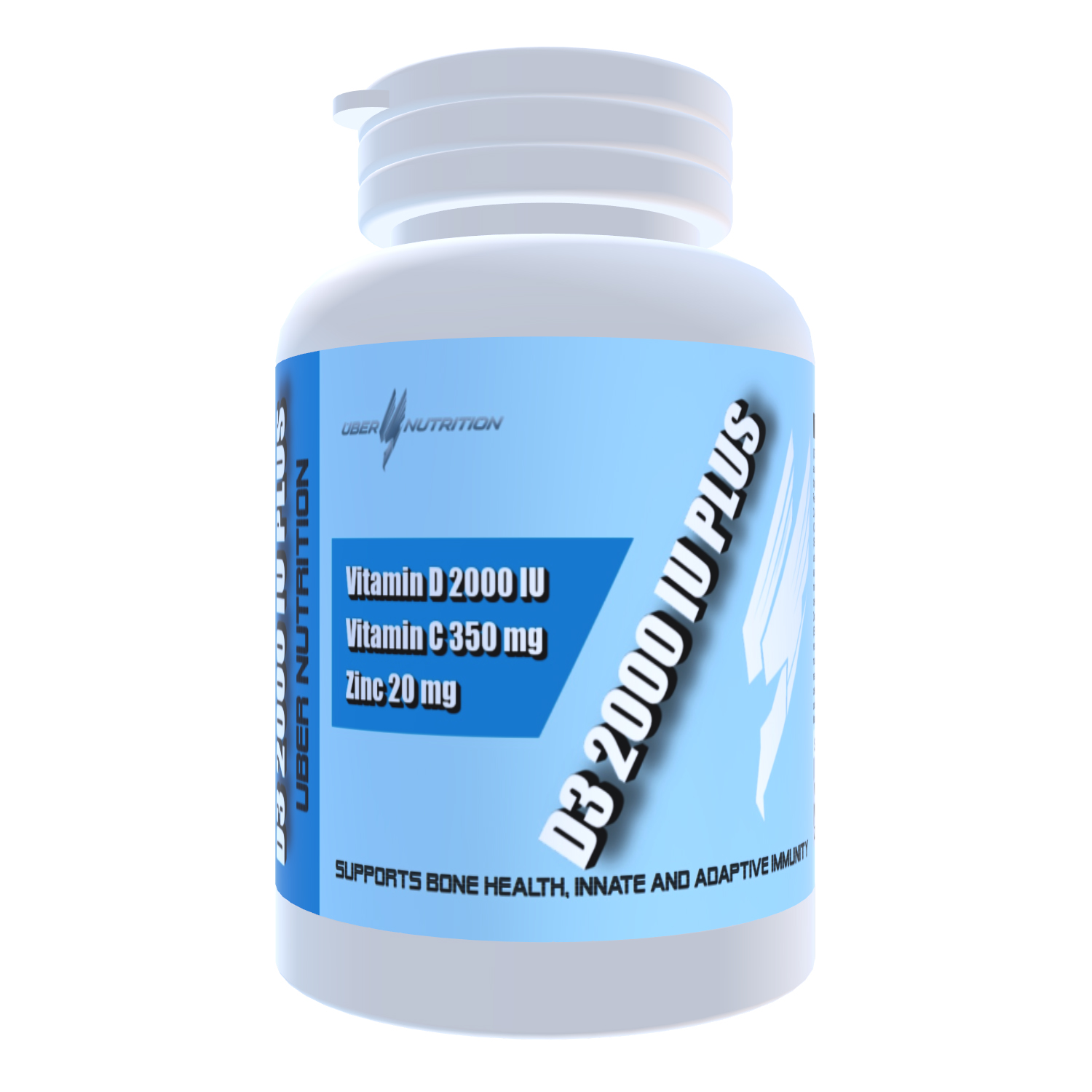 VITAMIN D3 2000 IU PLUS 60TAB